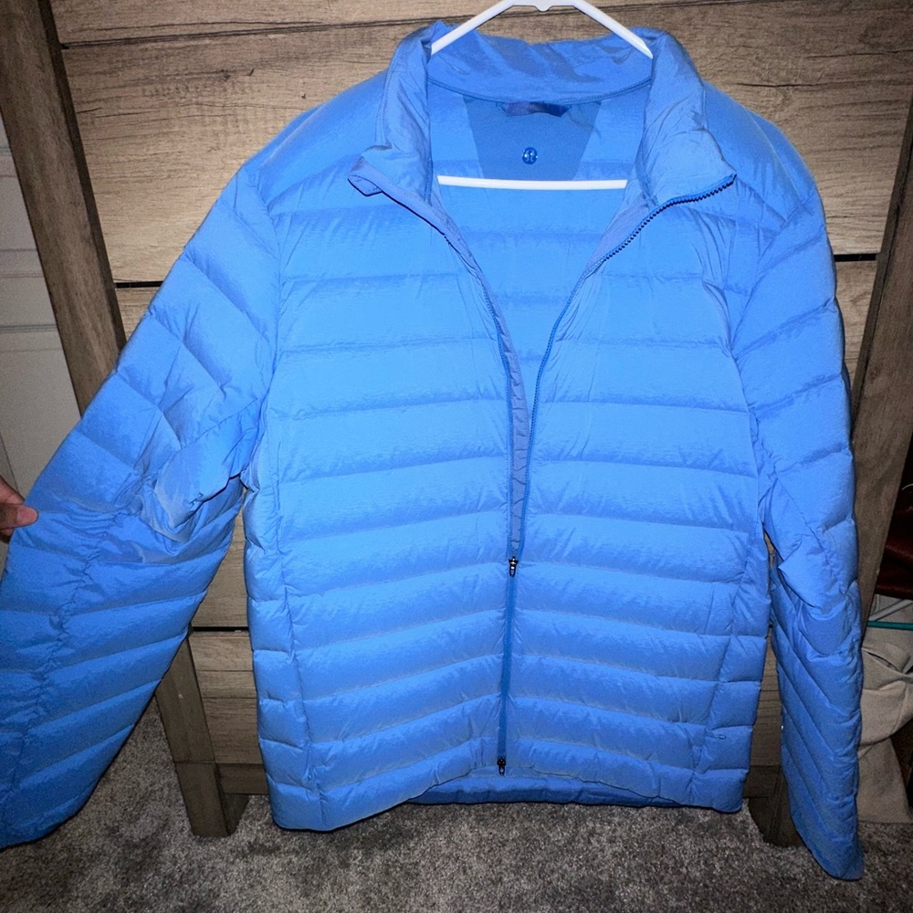lululemon men’s navigation stretch down jacket - lightly used